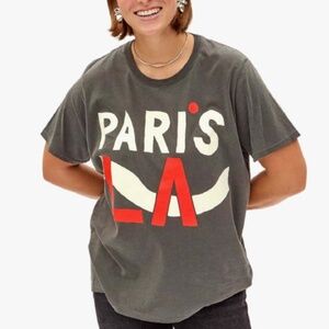 ClareV Paris LA Oversized Tee